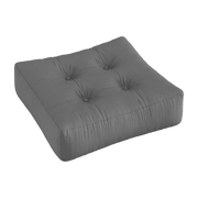 Pouf da esterno in acrilico dralon grigio scuro 70x22cm More Pouf Out - Karup Design