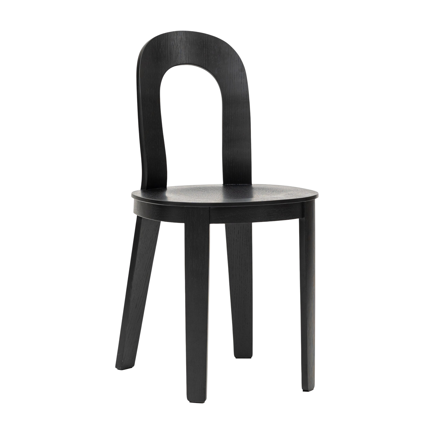 Sedia Olivia in legno di quercia nera - Design House Stockholm