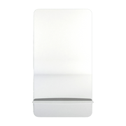 Miroir mural en tôle blanc 110x60x10cm Caleo - Metallbude