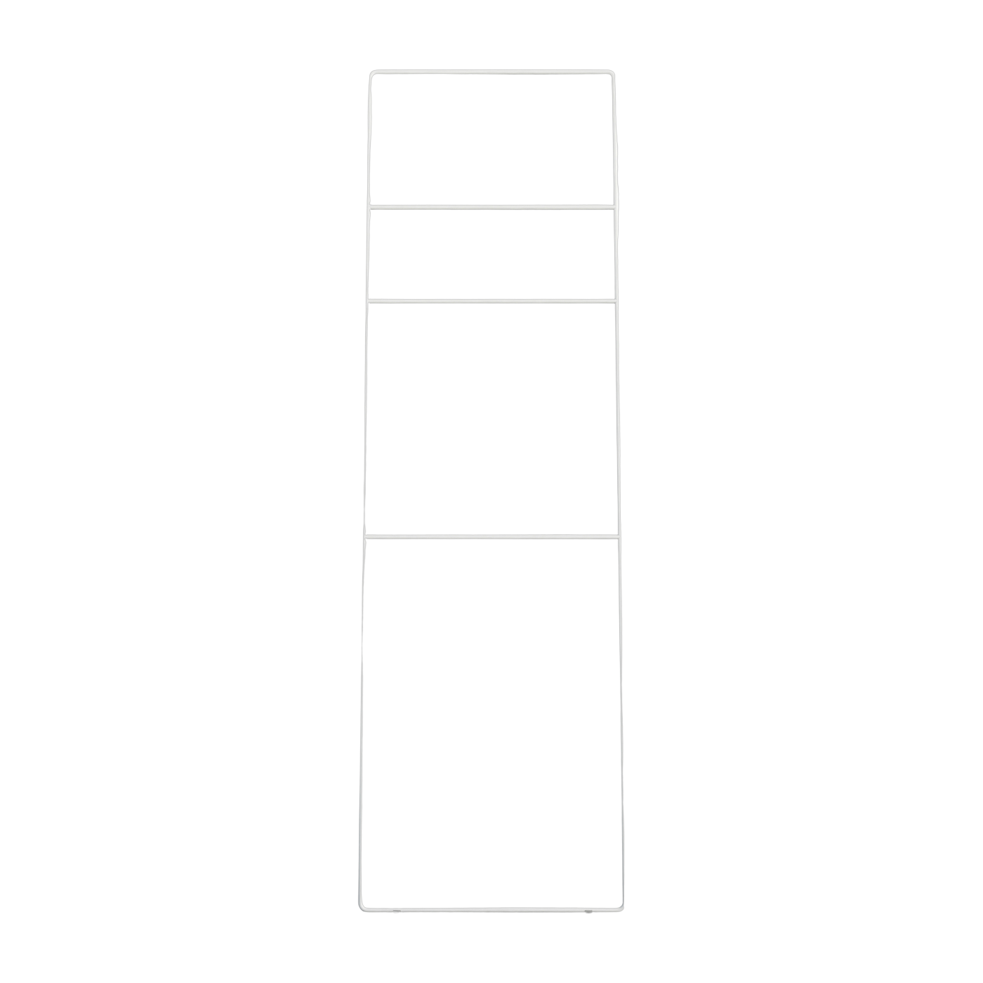 Toallero de acero blanco 180x55cm Estina - Metallbude