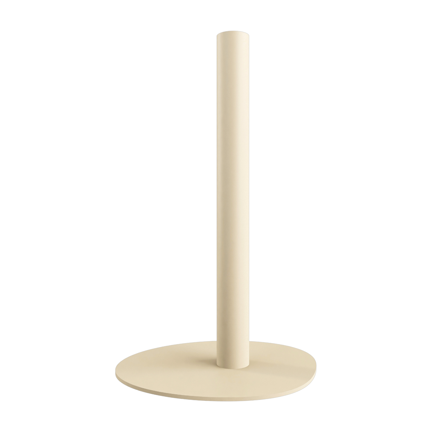 Kitchen roll holder in cashew beige steel 30x18, 4cm Ivana - Metallbude