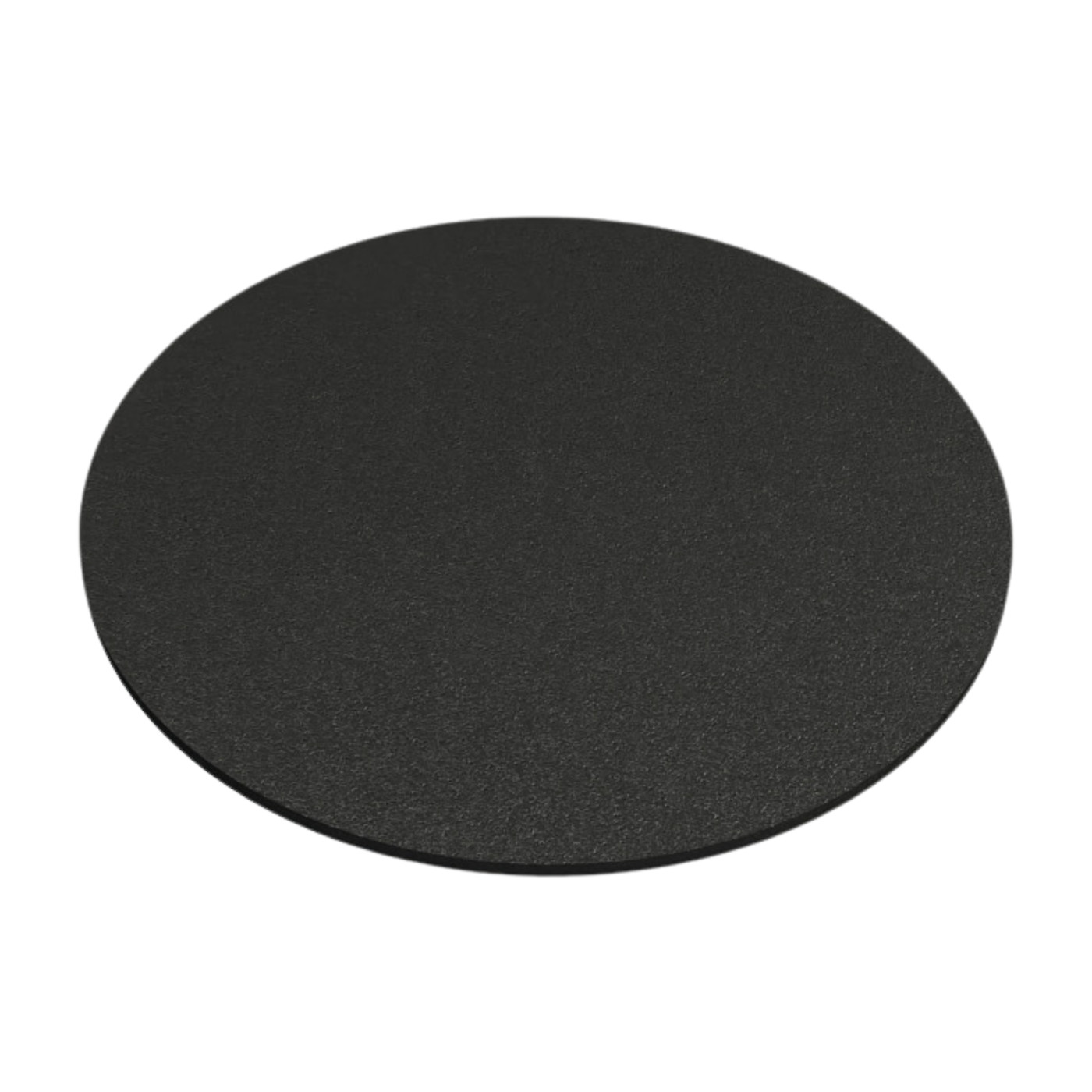 4 posavasos de acero negro 10x2cm Kiva - Metallbude