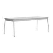 Mesa de jardín rectangular de aluminio anodizado 200x89x73cm Ex - Normann Copenhagen