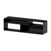 Soporte tv acero negro 180x40x52cm Tavir - Metallbude