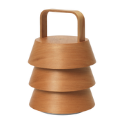 Lampe portable en sapin naturel Luver - Ferm Living