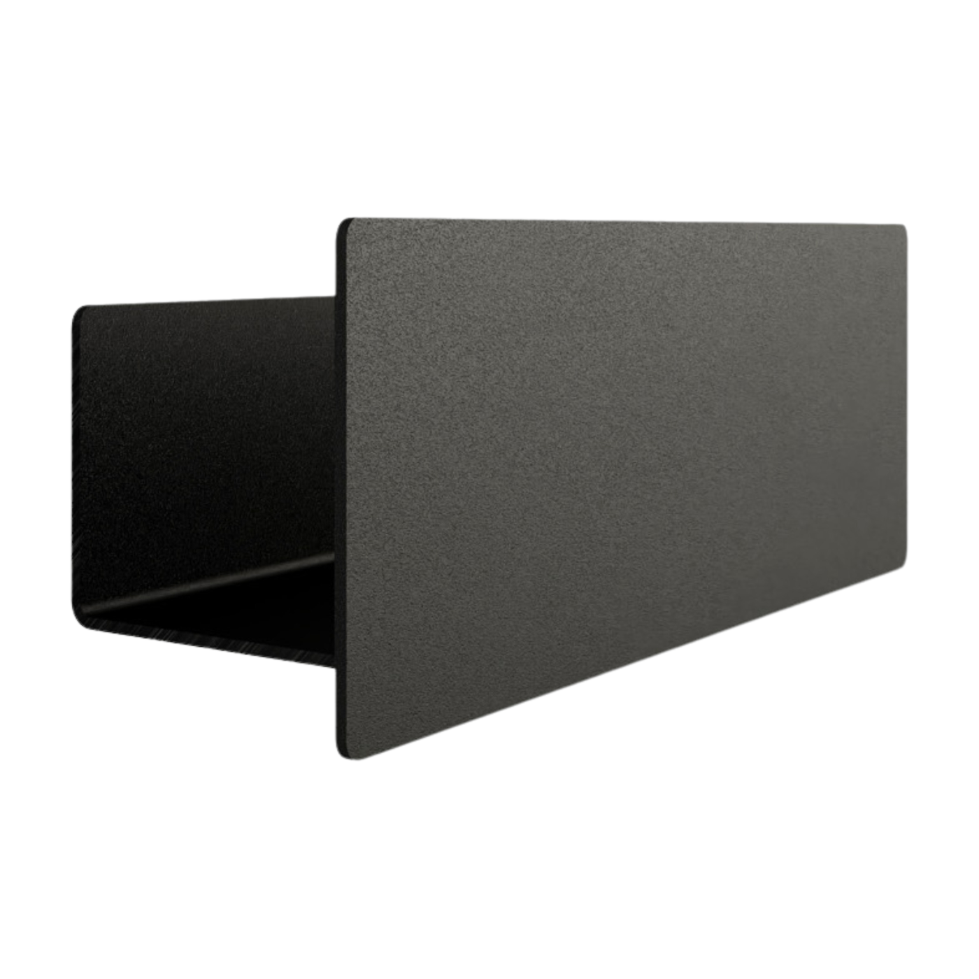 Black aluminium shelf savons 30cm Shea - Metallbude