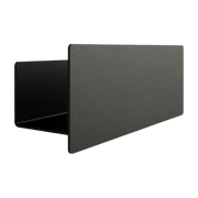 Étagère porte-savons en aluminium noir 30cm Shea - Metallbude