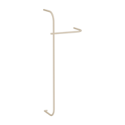 Barra de confección de acero beige anacardo 130x45cm Tamina - Metallbude