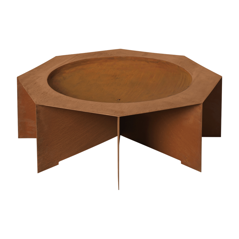 موقد حريق من الحديد الكورتن 85.5x29 سم Otte - Ferm Living