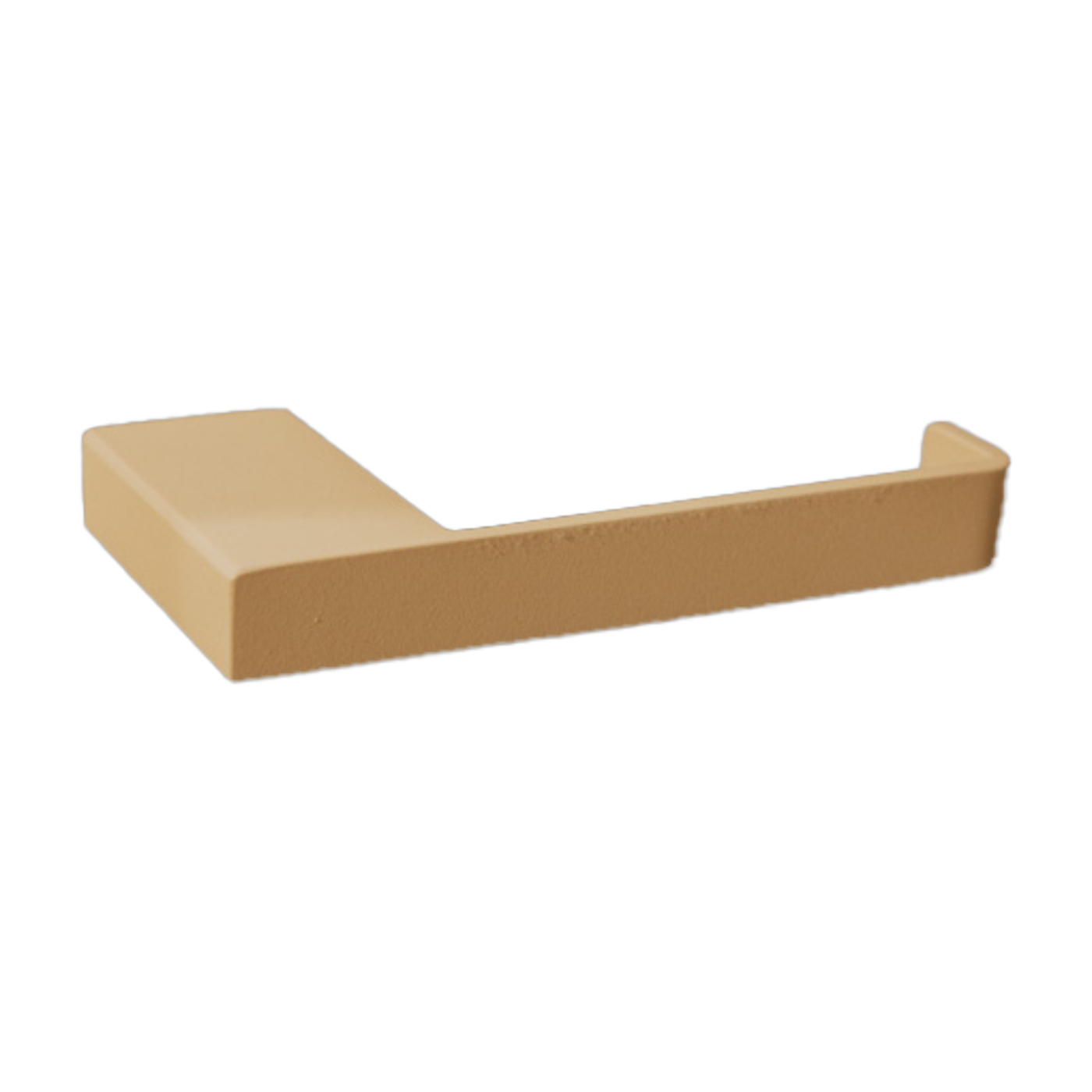 Steel toilet roll holder beige cashew 8x15cm Tuali - Metallbude