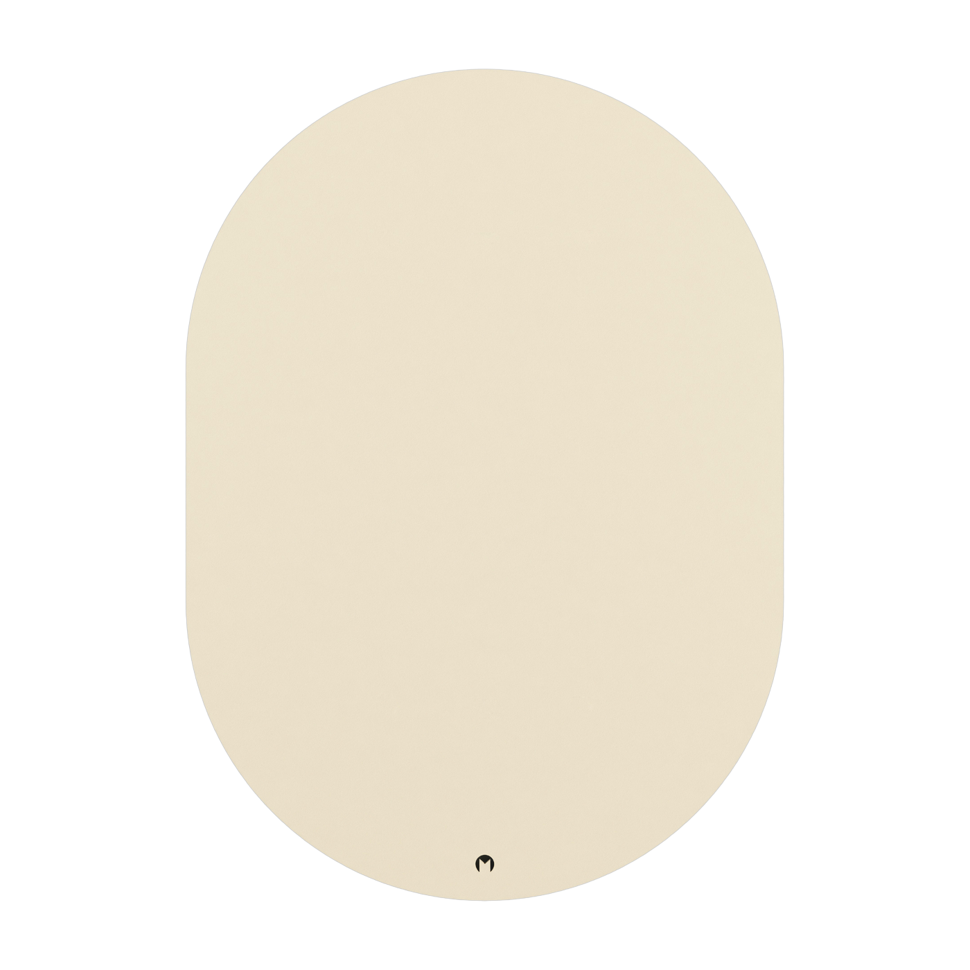 Tablero magnético de pared de acero beige anacardo 57x41cm Tavo - Metallbude
