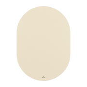 Cashew beige steel magnetic wallboard 57x41cm Tavo - Metallbude