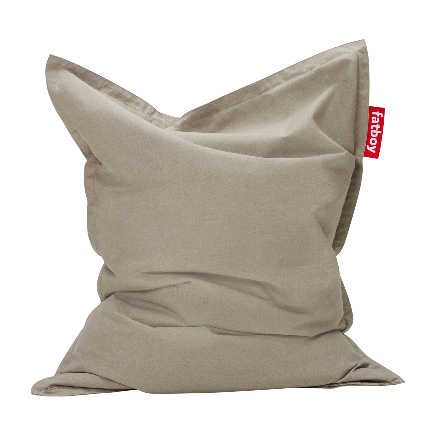 Grand taupe gray outdoor pouffe Original Outdoor - Fatboy