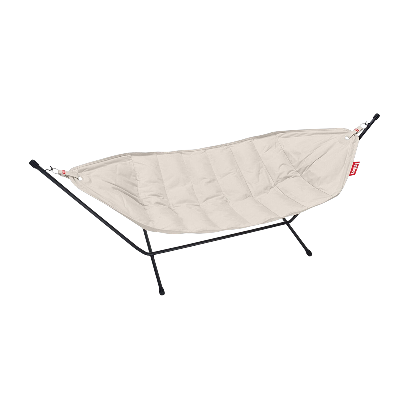 Hamaca negra de acero y tela sahara 270x138x110cm Headdemock Superb - Fatboy