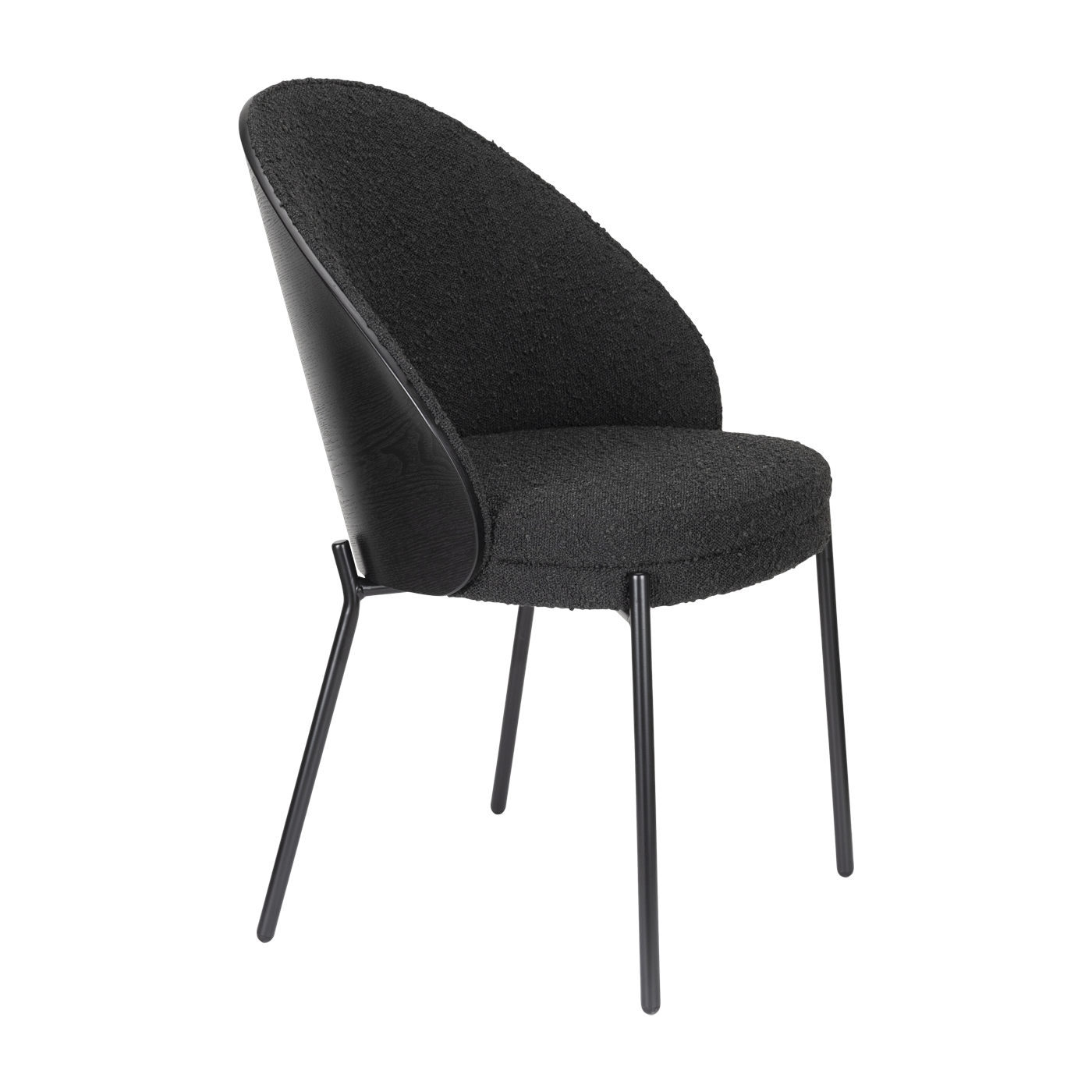 Sedia Rodin black loopback Dutchbone