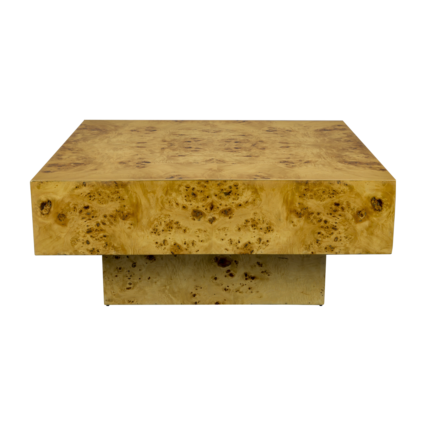 Quinn square wooden coffee table 90x90x39cm - Dutchbone
