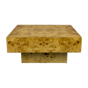 Table basse carrée en bois 90x90x39cm Quinn - Dutchbone