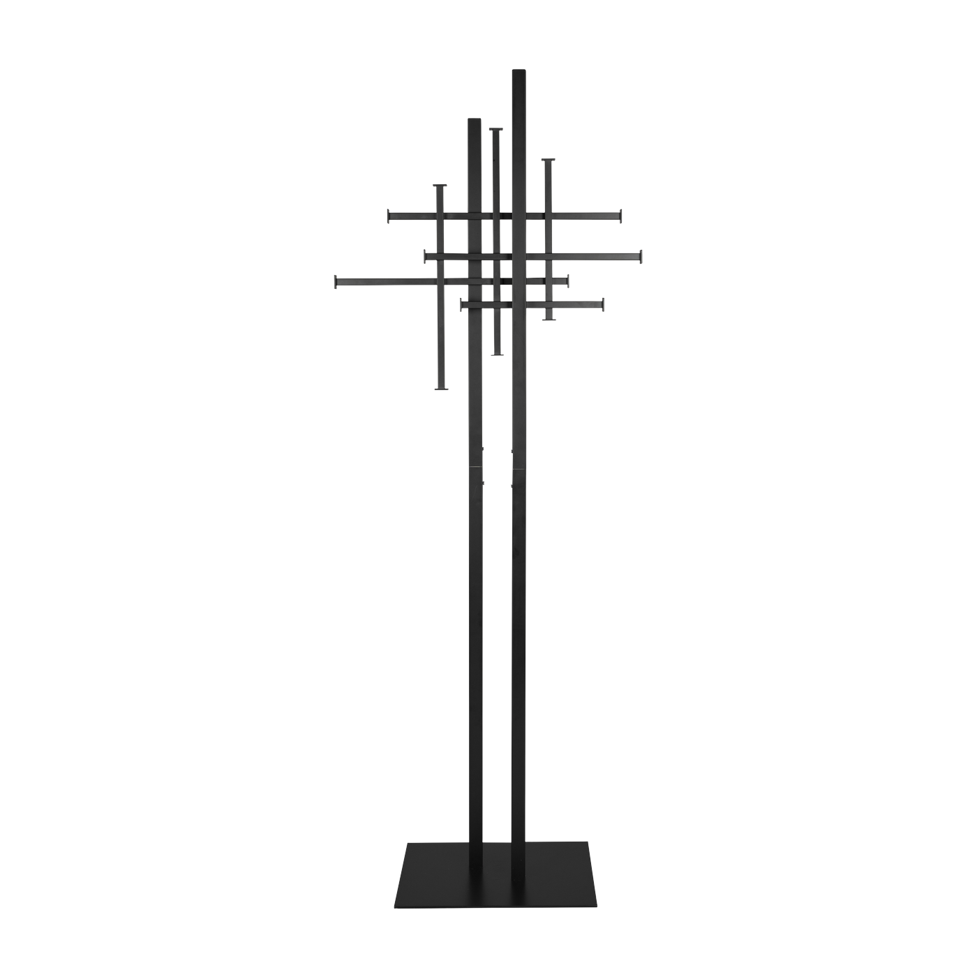Porte-manteau en acier noir Rumex - Dutchbone