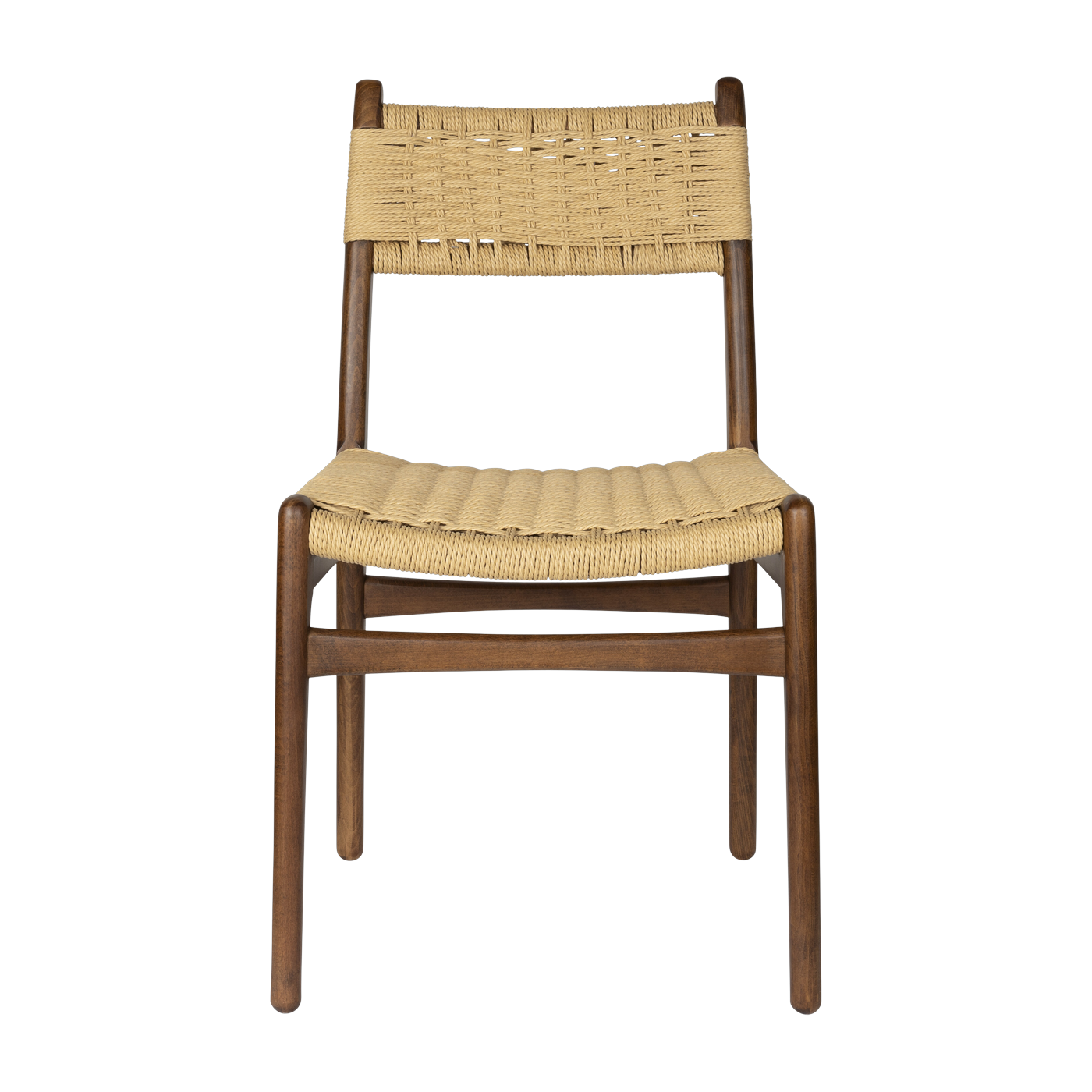 Sedia Cecile in corda e faggio - Dutchbone