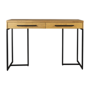 Console en bois et métal noir 120x45x78cm Class - Dutchbone