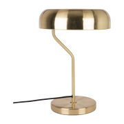 bureau brushed brass lamp Eclipse - Dutchbone