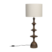 Stehleuchte aus Mangoholz mit Walnuss-Finish Cath - Dutchbone