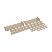 Conversion kit for Nova oak wood crib 70x150cm - Flexa