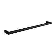 Runde Handtuchschiene aus schwarzem Stahl 85cm Vana -. Metallbude