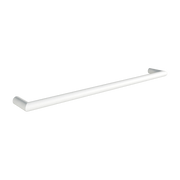 Rail à serviettes rond en acier blanc 85cm Vana - Metallbude