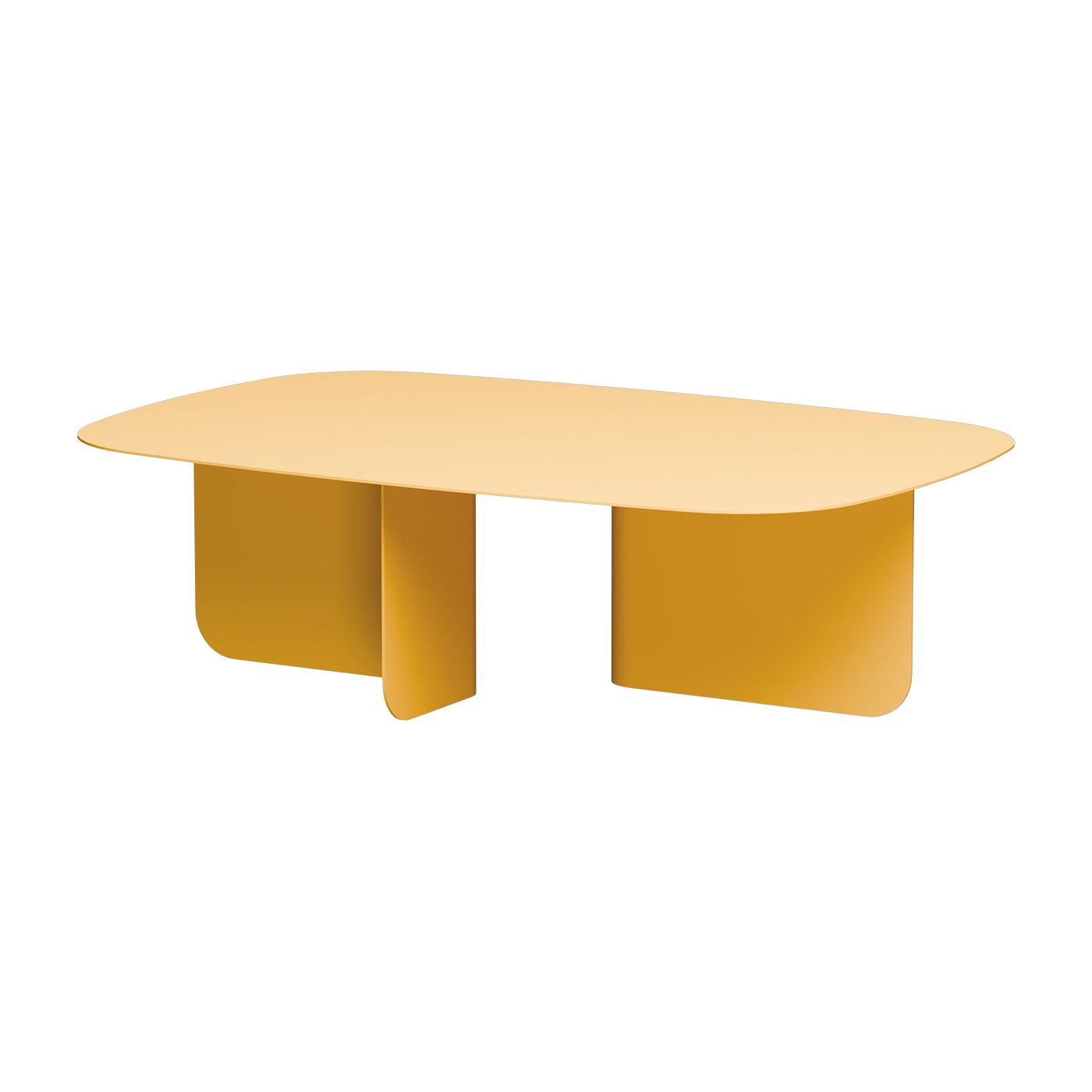 Table basse en acier mango lassi 115x77cm Livia - Metallbude