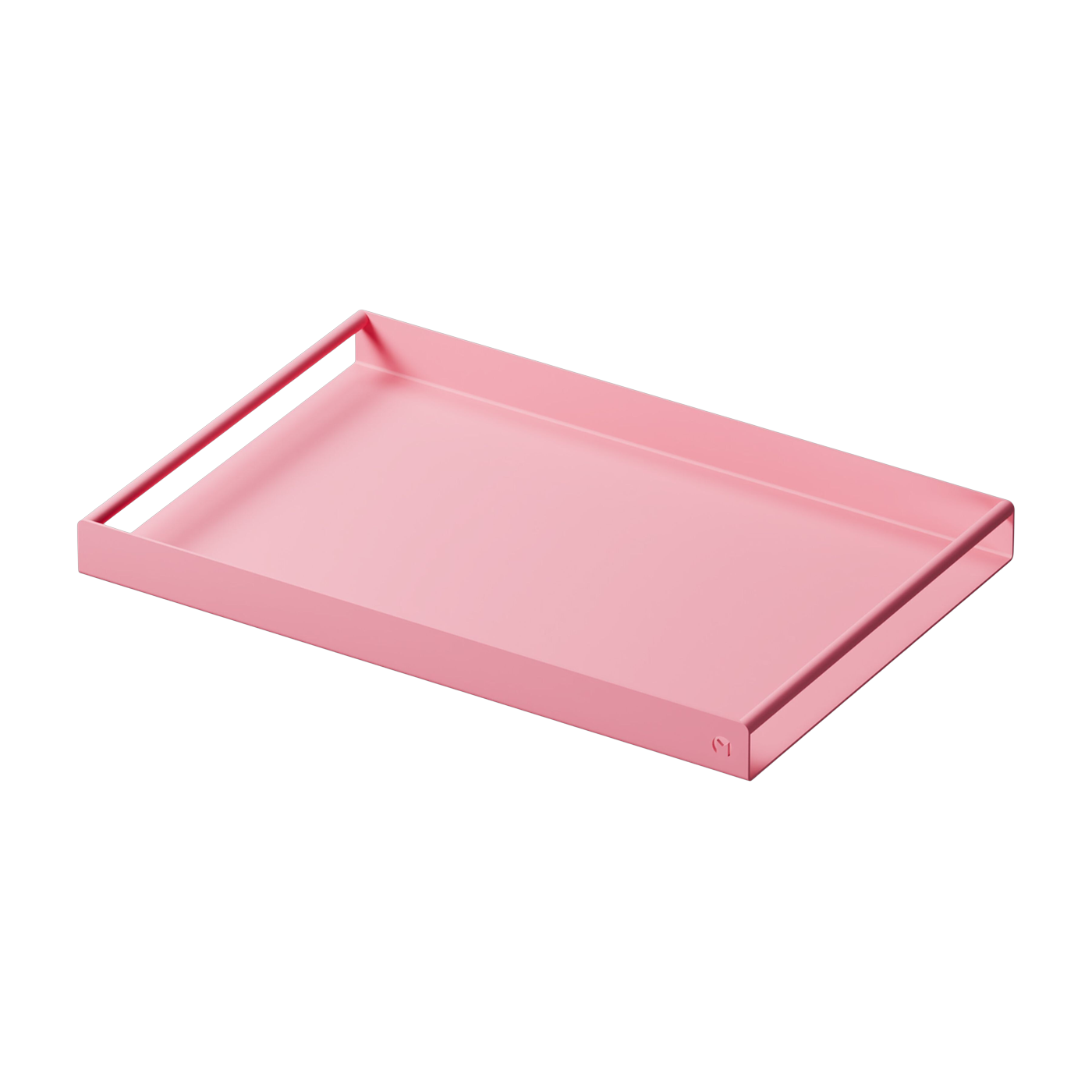 Bandeja de acero para servir limonada rosa 45x30x4cm Dava - Metallbude