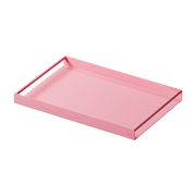 Bandeja de acero para servir limonada rosa 45x30x4cm Dava - Metallbude