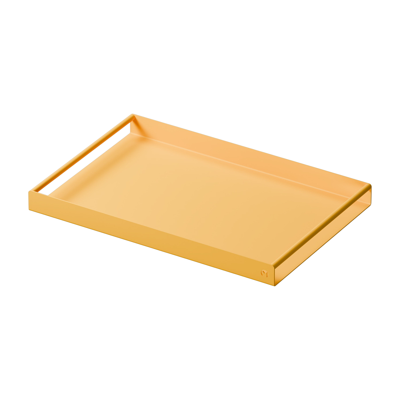 Plateau de service en acier mango lassi 45x30x4cm Dava - Metallbude