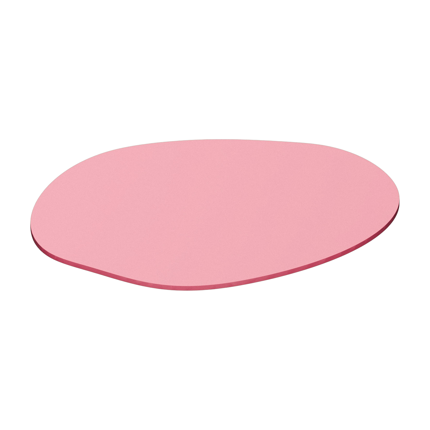 4 posavasos orgánicos de acero limonada rosa 10x2cm Kiva - Metallbude