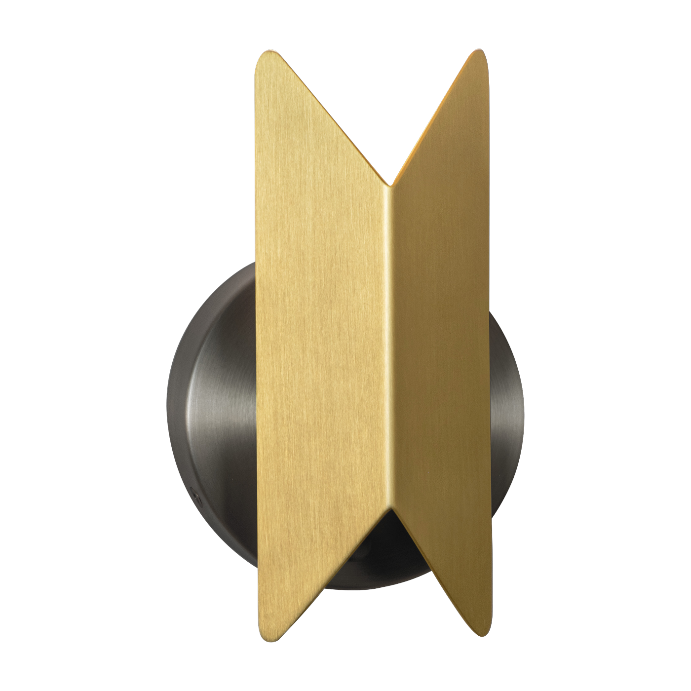 Applique Pirouette V1 in ottone e grafite satinata CVL Luminaires