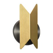 Applique murale en laiton et graphite satiné Pirouette V1 - CVL Luminaires