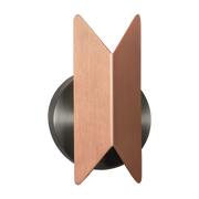 Applique Pirouette V1 in rame e grafite satinata CVL Luminaires