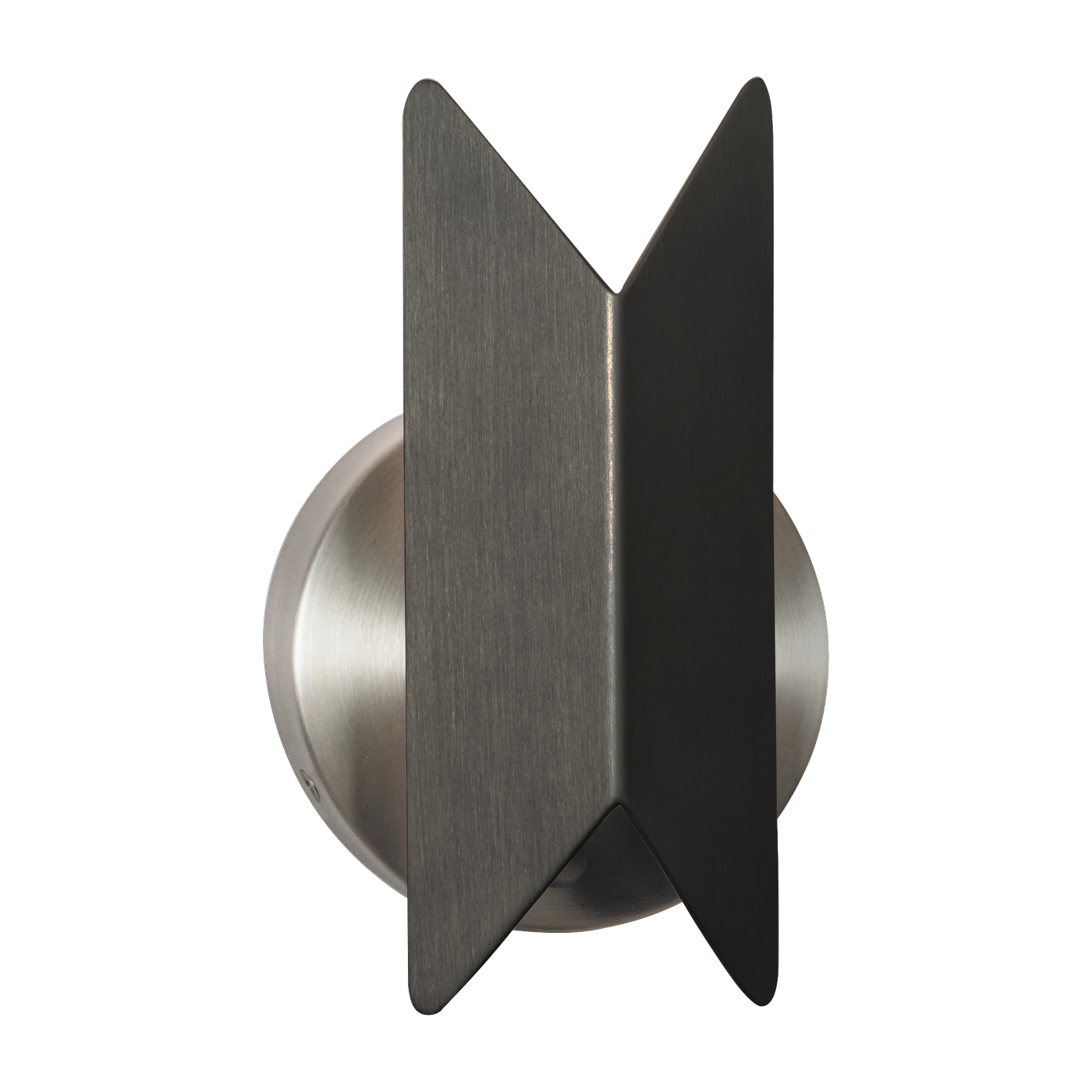 Lampada da parete Pirouette V1 in grafite e nichel satinato - CVL Luminaires