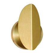 Wandleuchte aus satiniertem Messing Pirouette V2 -. CVL Luminaires