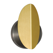 Applique Pirouette V2 in ottone e grafite satinata CVL Luminaires