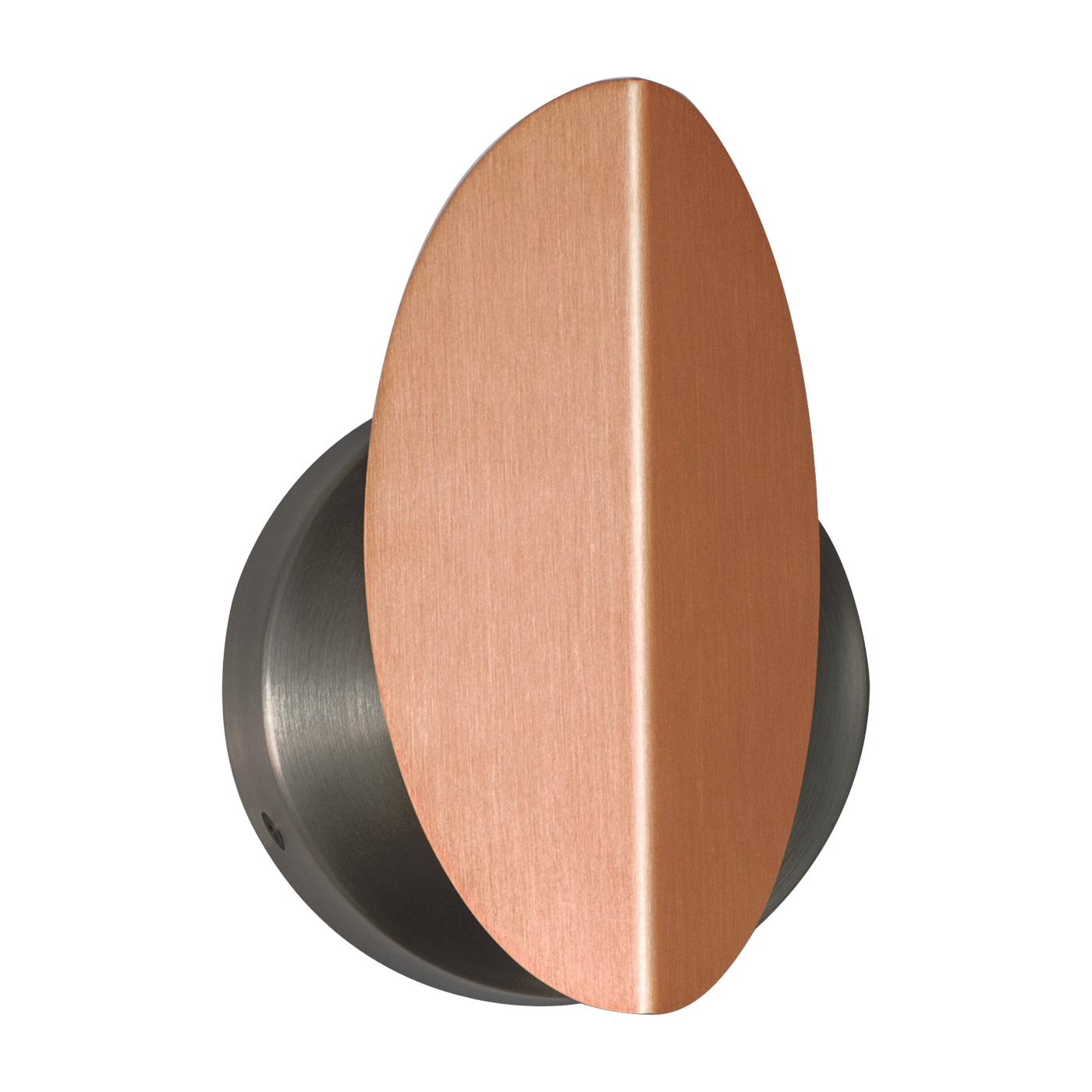 Wandleuchte aus Kupfer und satiniertem Graphit Pirouette V2 -. CVL Luminaires