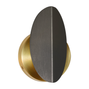 Applique Pirouette V2 in grafite e ottone satinato CVL Luminaires