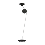 Stehleuchte aus satiniertem Graphit 183cm Cercle -. CVL Luminaires