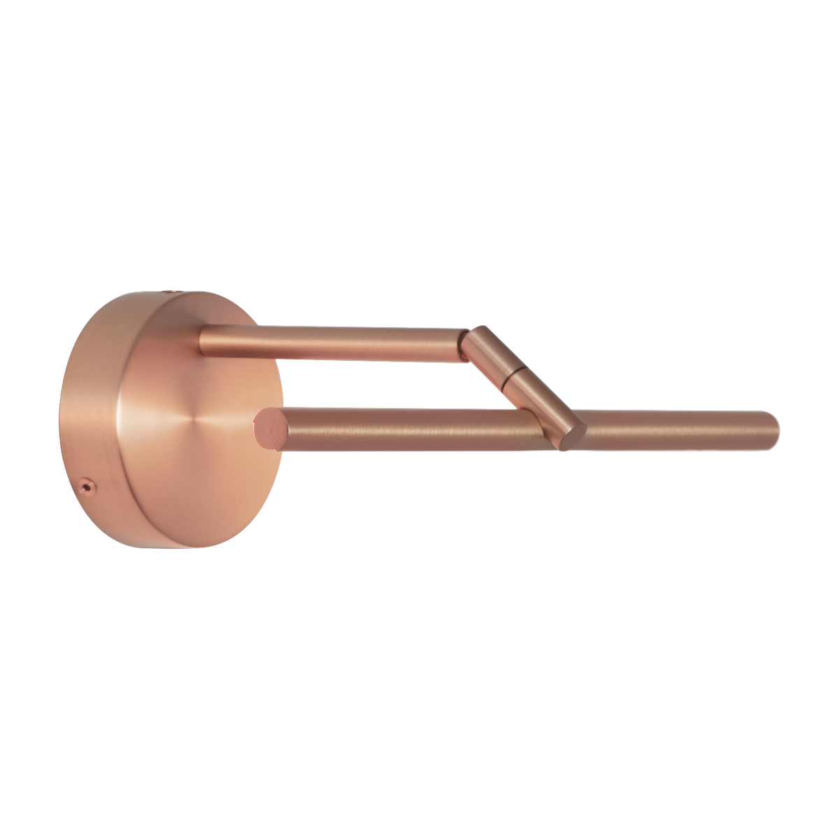 Applique con base rotonda in rame satinato 41 cm Airy - CVL Luminaires