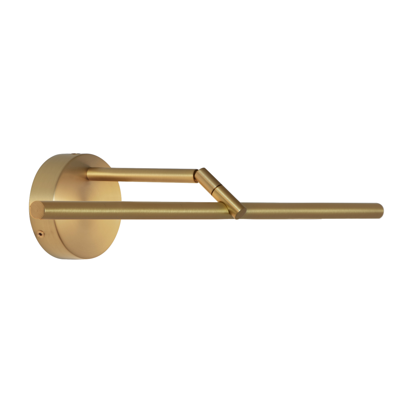 Applique con base rotonda in ottone satinato 61 cm Airy - CVL Luminaires