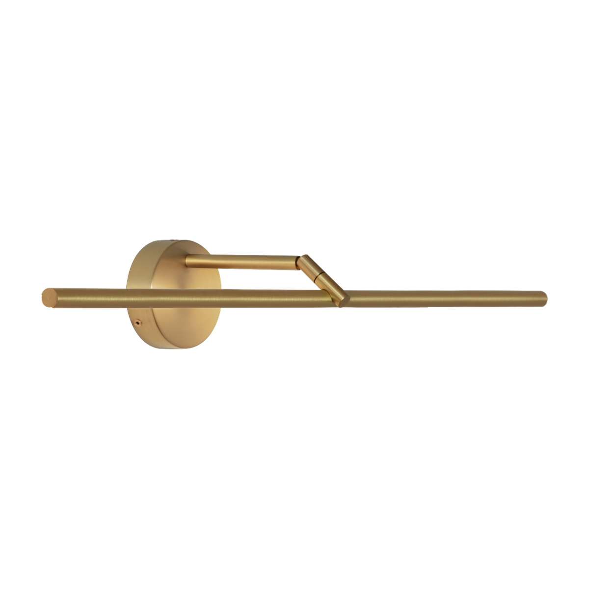 Applique con base tonda in ottone satinato 81 cm Airy - CVL Luminaires