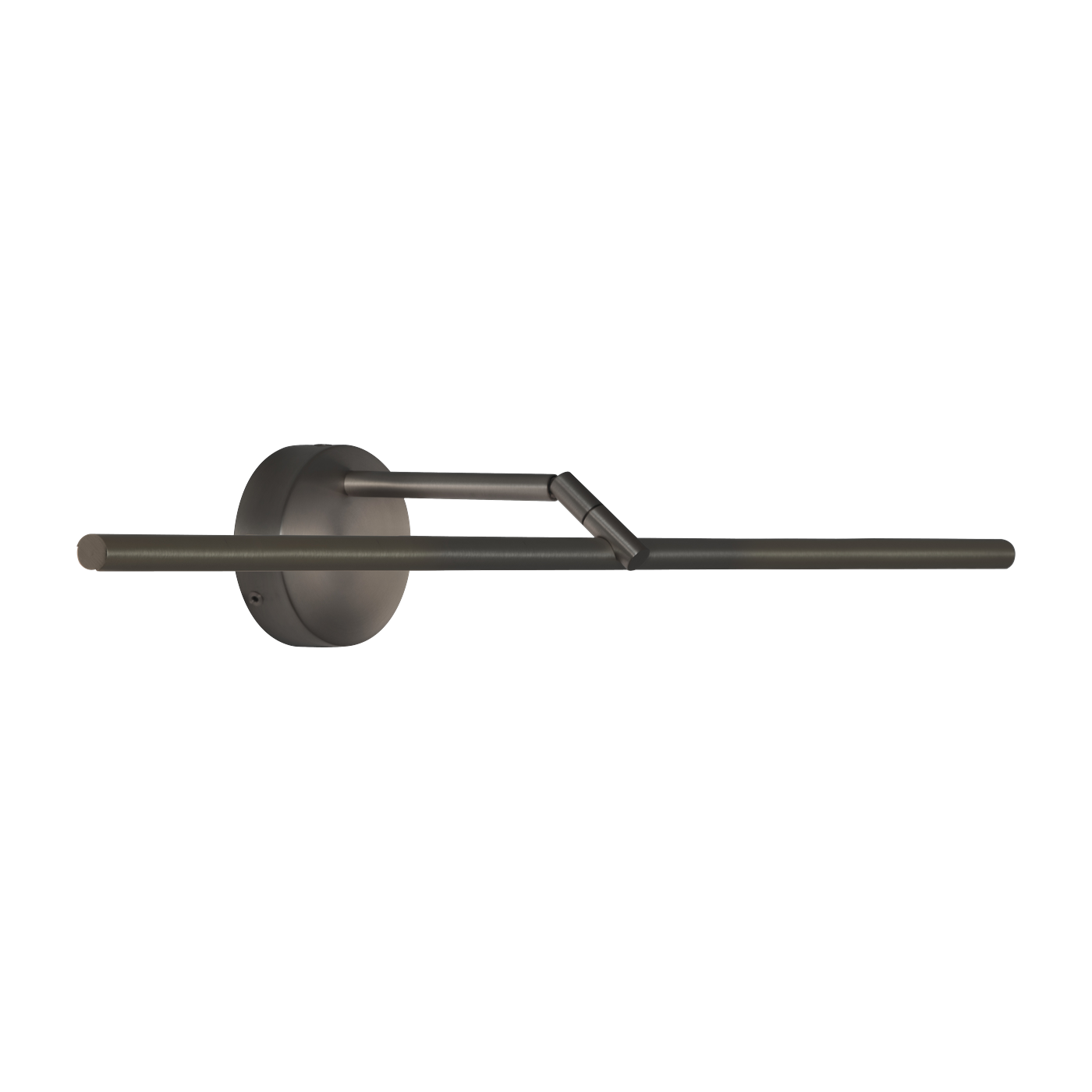 Applique con base tonda in grafite satinata 81 cm Airy - CVL Luminaires