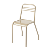Beige grey steel chair UD - Tolix