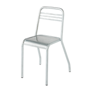 Galvanized steel chair UD - Tolix