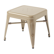 Sgabello per bambini in acciaio grigio-beige Mouette - Tolix